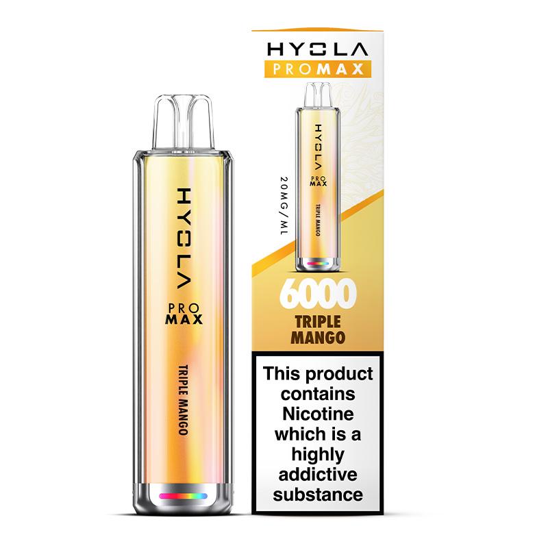 Hyola Pro Max 6000 Box of 10s Disposable Vape