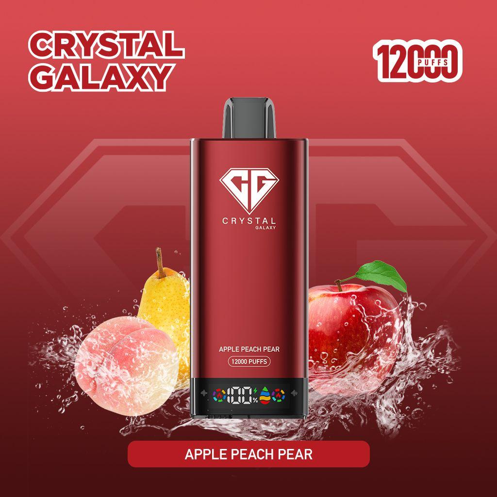 Crystal Galaxy 12000 Puffs Disposable Vape (Box of 10)