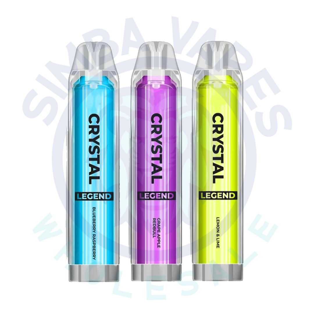 Crystal Legend 4000 Box of 10 Disposable Vape