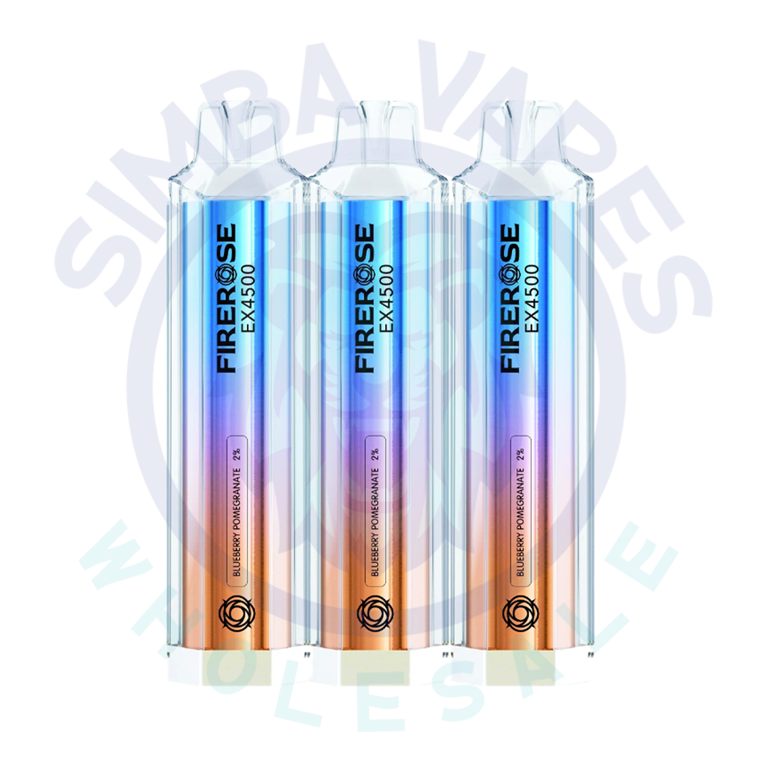 Elux Firerose EX4500 Box of 10 Puff Disposable Vape