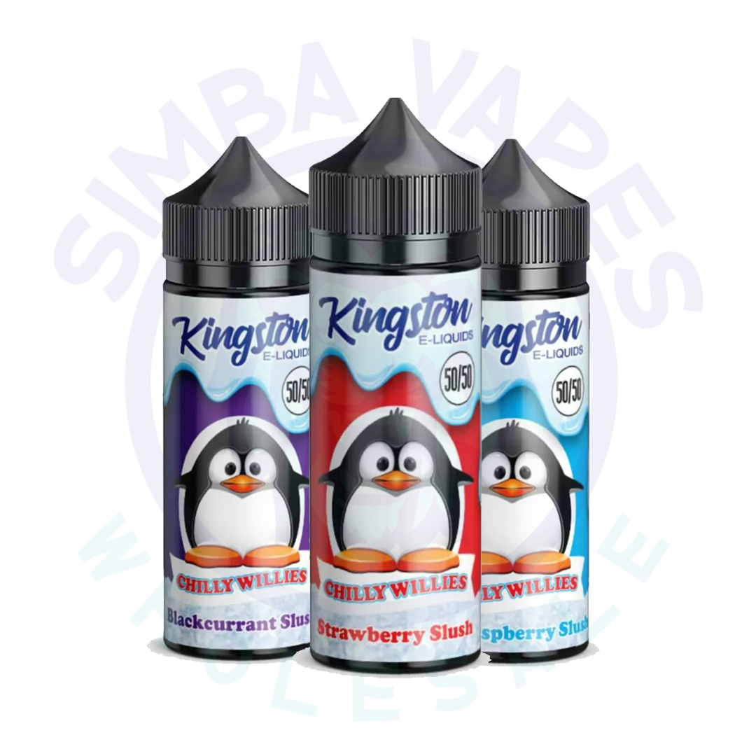 Kingston 50/50 Chilly Willies 100ML Shortfill (Pack Of 10)