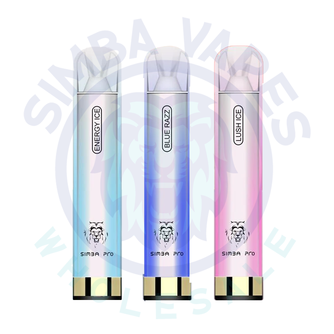 Simba Pro Vape 2500 Box of 10 No Nicotine