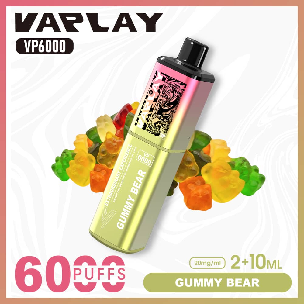 Vaplay VP6000 Puffs Disposable Vape (Box of 5)