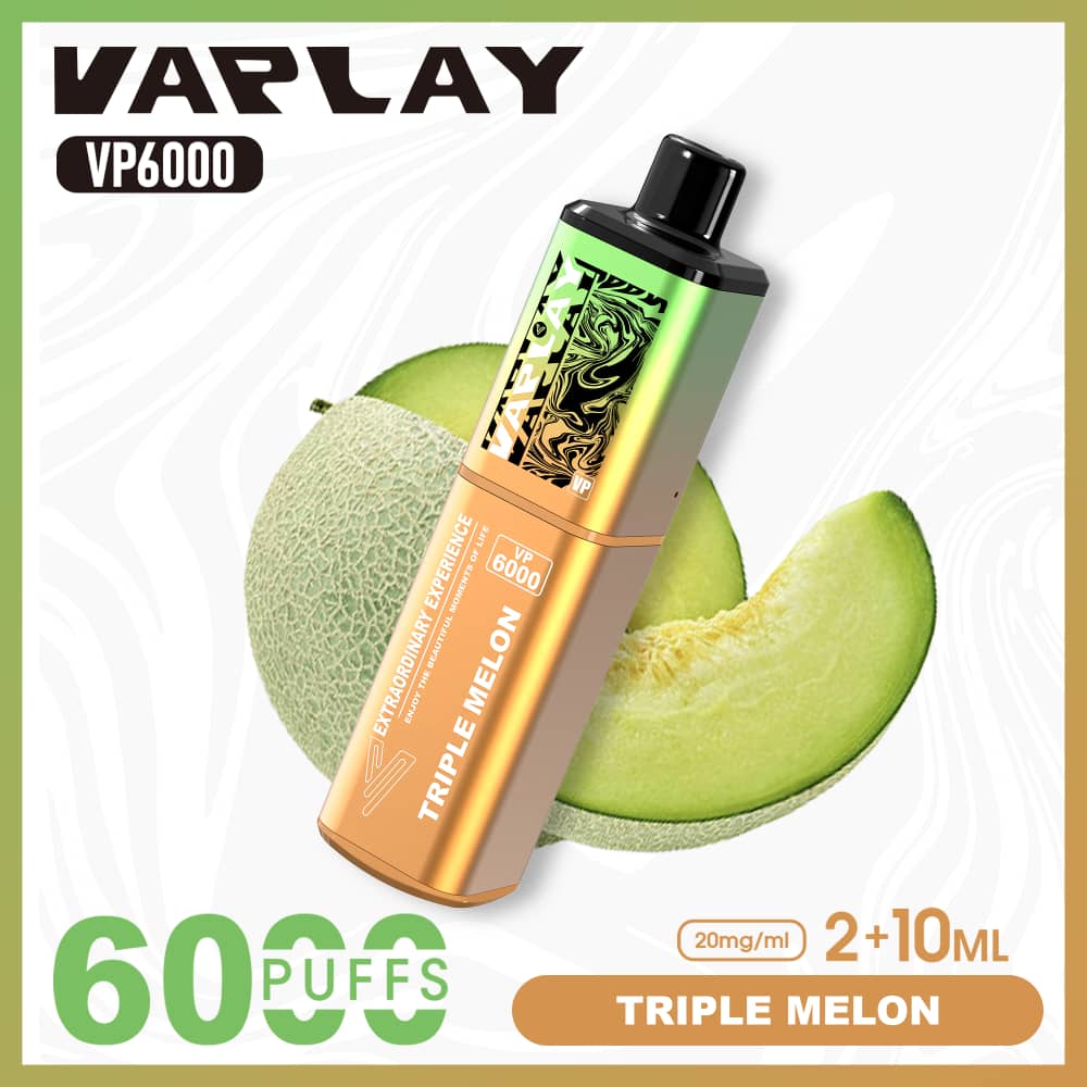 Vaplay VP6000 Puffs Disposable Vape (Box of 5)