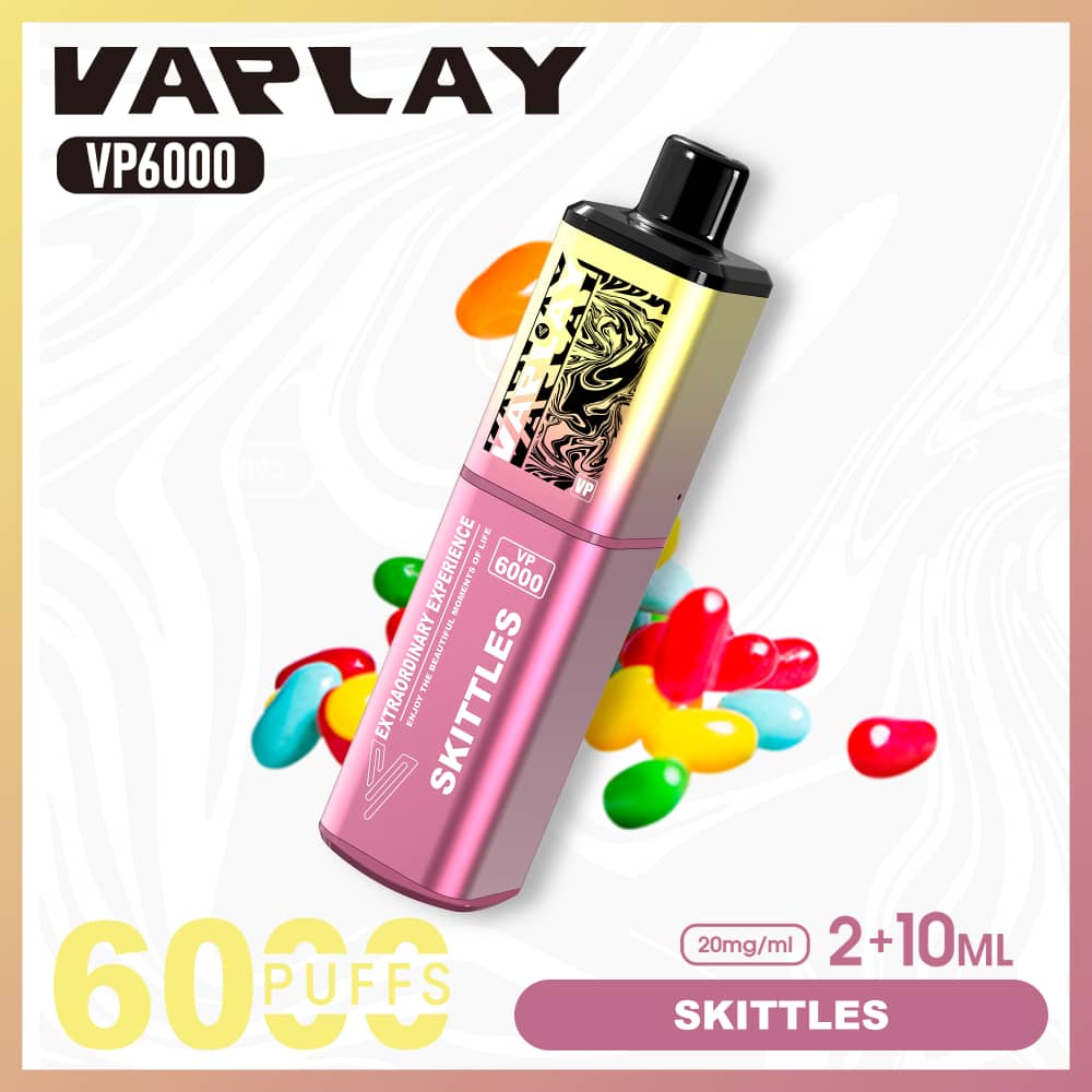 Vaplay VP6000 Puffs Disposable Vape (Box of 5)