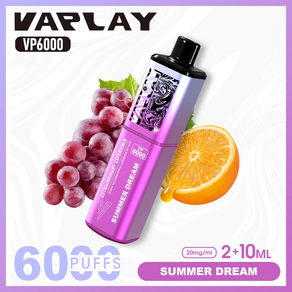 Vaplay VP6000 Puffs Disposable Vape (Box of 5)