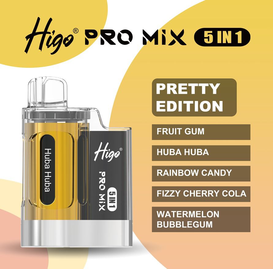 Higo Pro Max 5 in 1 Disposable Pod (Box of 5)