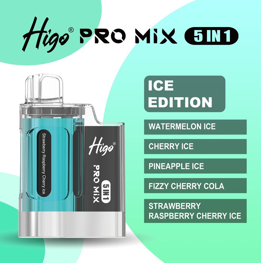 Higo Pro Max 5 in 1 Disposable Pod (Box of 5)