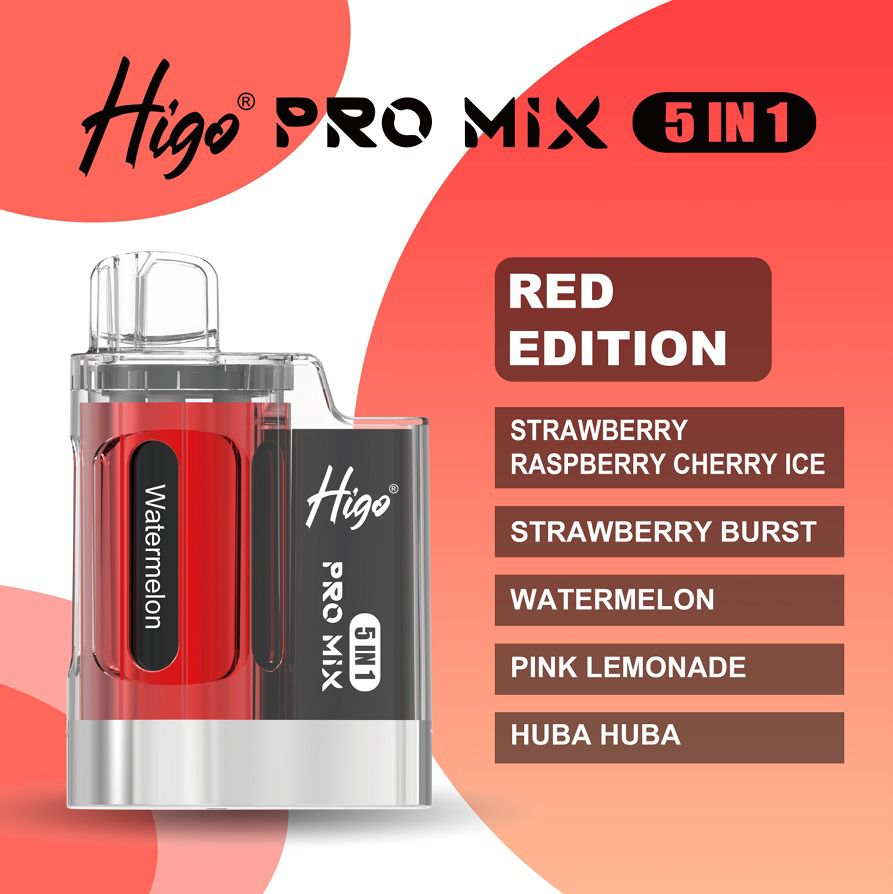 Higo Pro Max 5 in 1 Disposable Pod (Box of 5)
