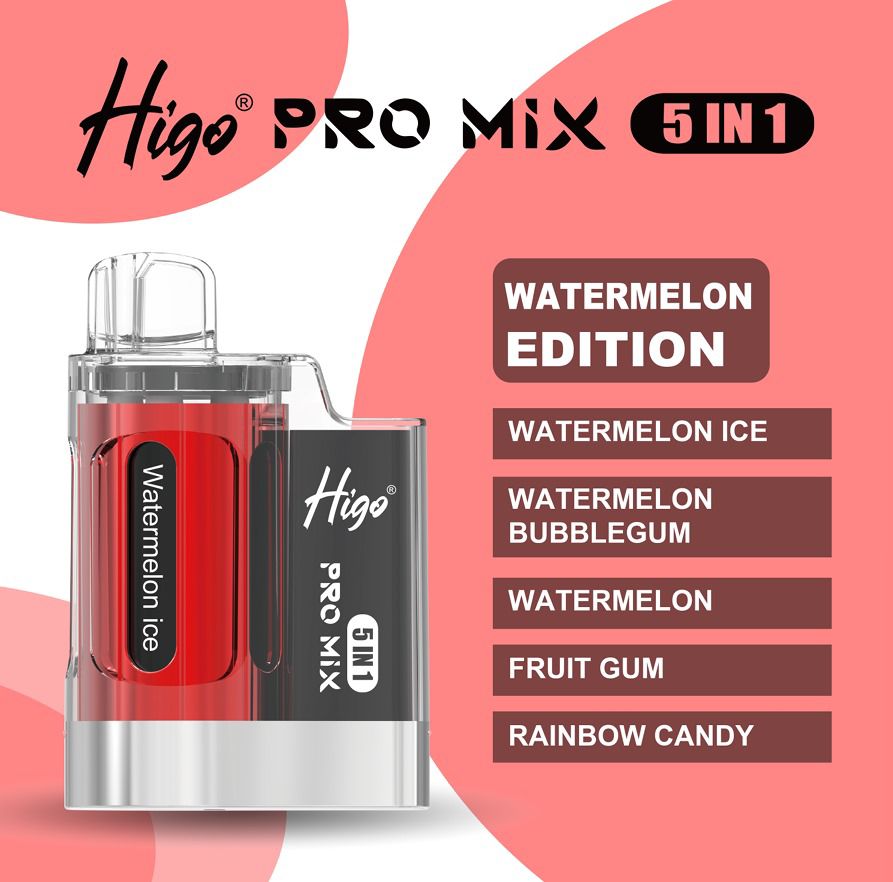 Higo Pro Max 5 in 1 Disposable Pod (Box of 5)