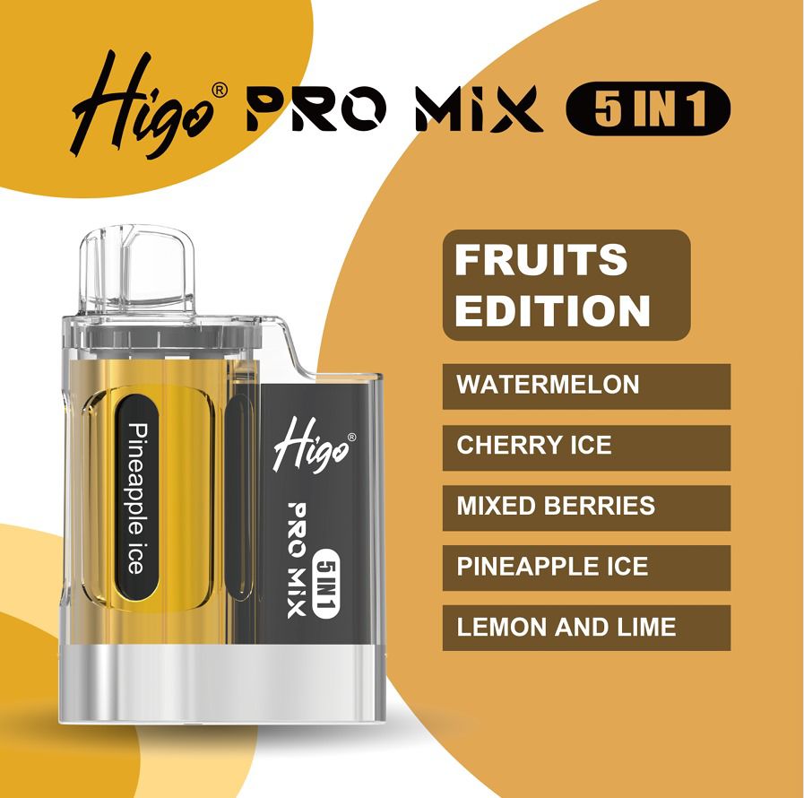Higo Pro Max 5 in 1 Disposable Pod (Box of 5)