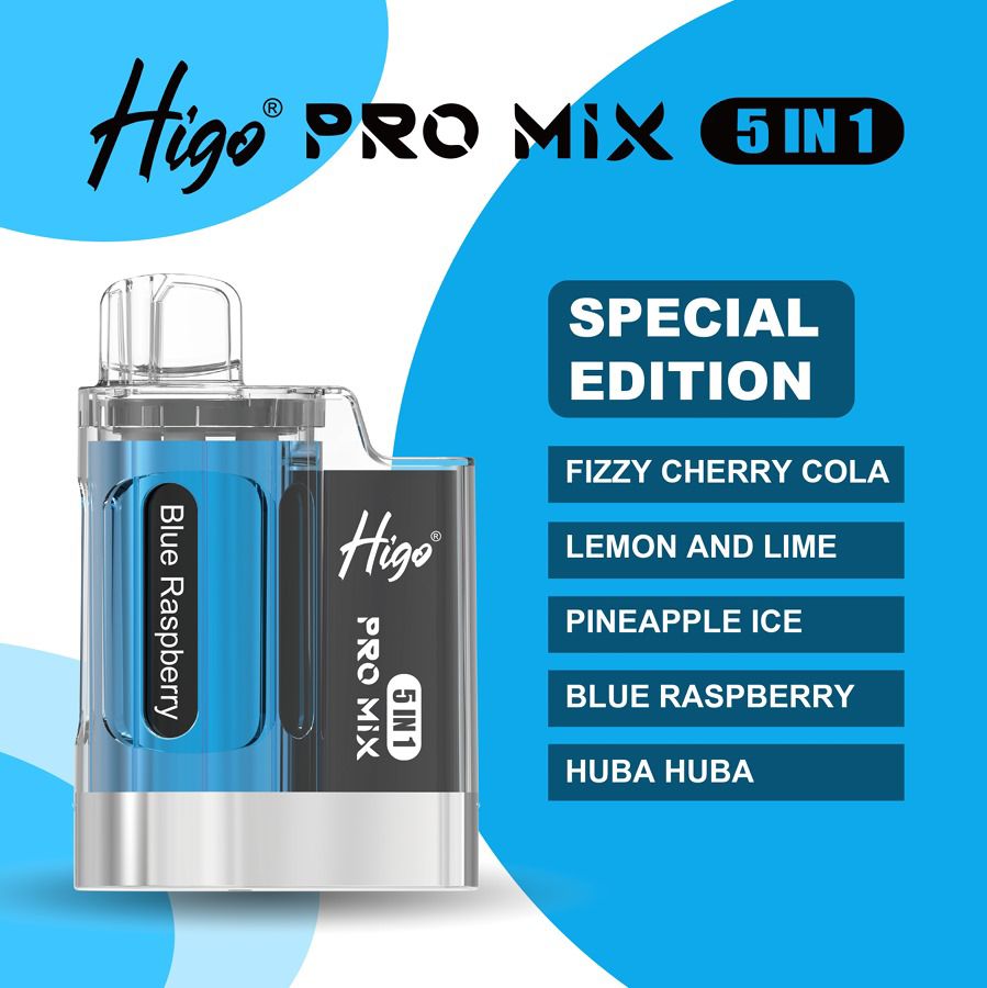 Higo Pro Max 5 in 1 Disposable Pod (Box of 5)