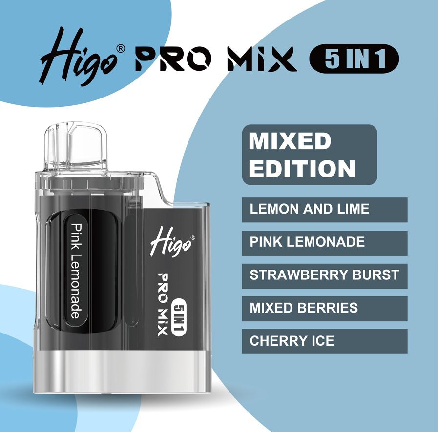 Higo Pro Max 5 in 1 Disposable Pod (Box of 5)