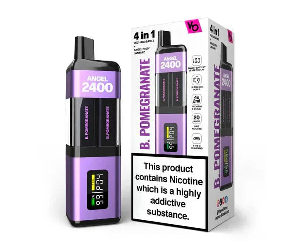 Angel 2400 Box of 5 Disposble Vape