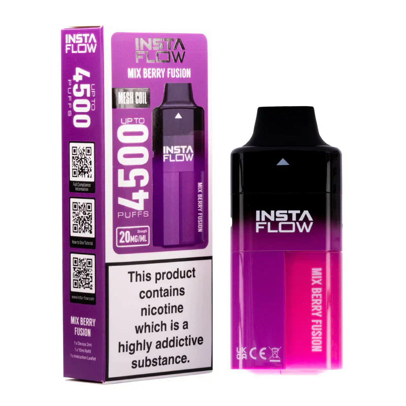 Instaflow 4500 Box of 6 Disposable Vape