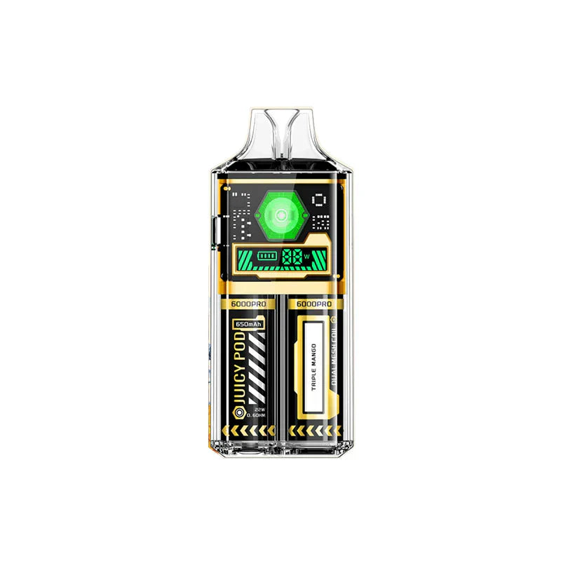 Juicy Pod Pro 6000 Box of 5 Disposable Pod Vape Kit