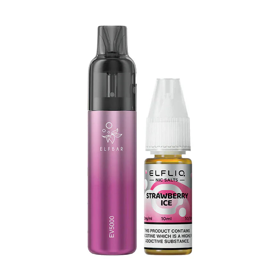 Elf Bar EV5000 Box of 5 Disposable Vape