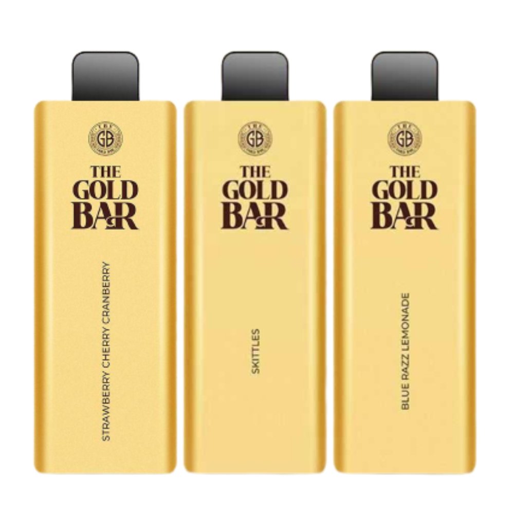 Gold Bar 4500 Box of 10 Disposable Vape