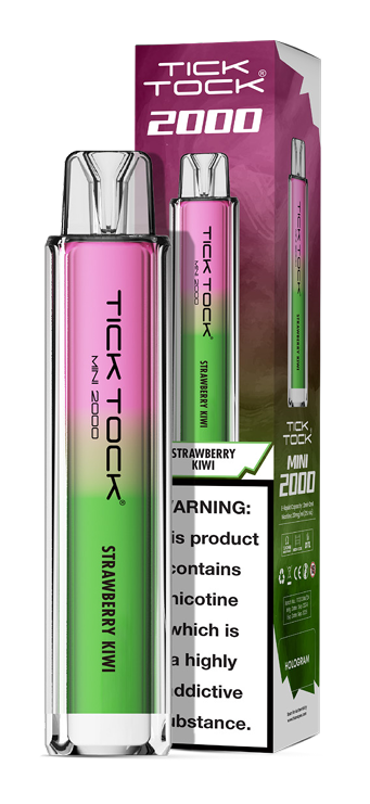 Tick Tock Mini 2000 Puffs Disposable Vape (Box of 10)
