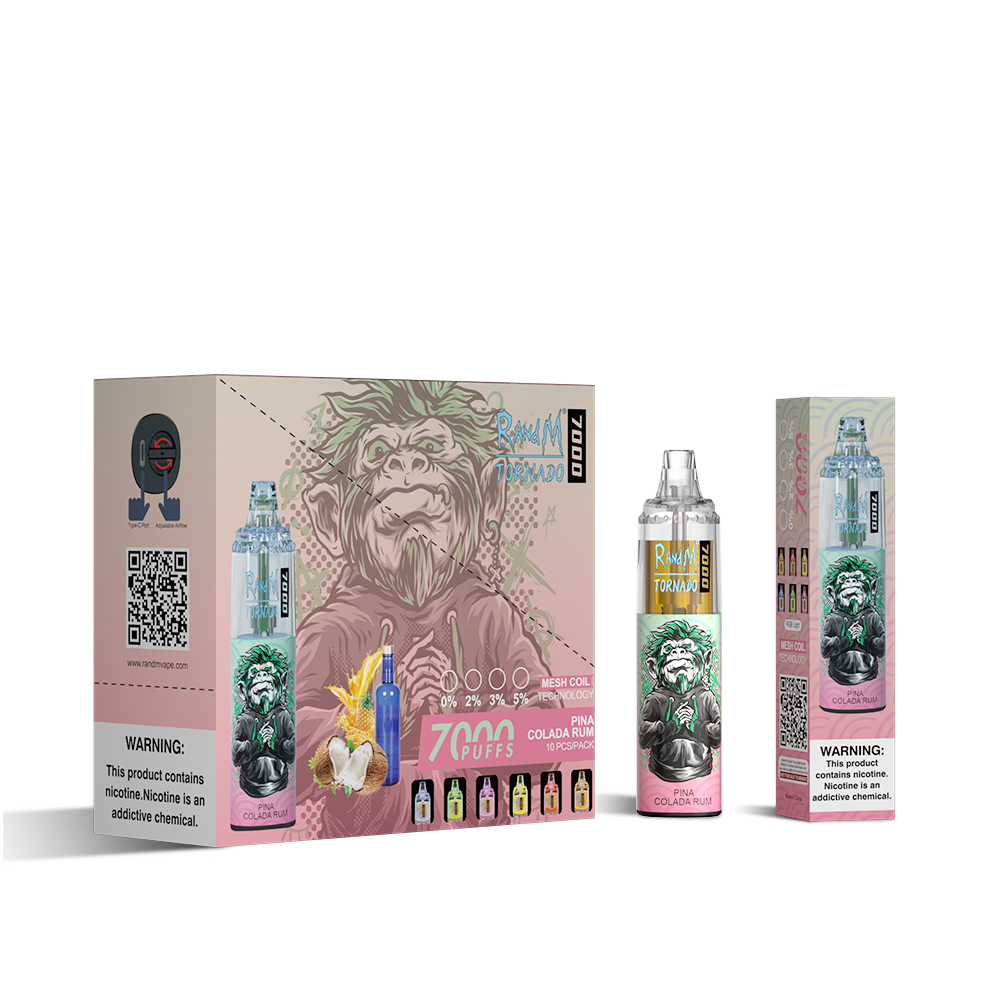 RAndM Tornado 7000 Box of 10 Disposable Vape