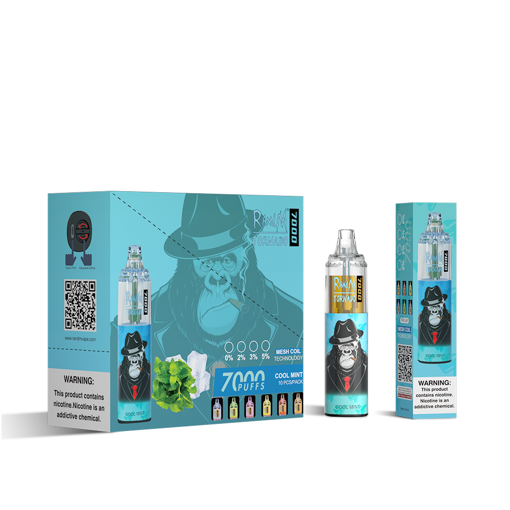 RAndM Tornado 7000 Box of 10 Disposable Vape