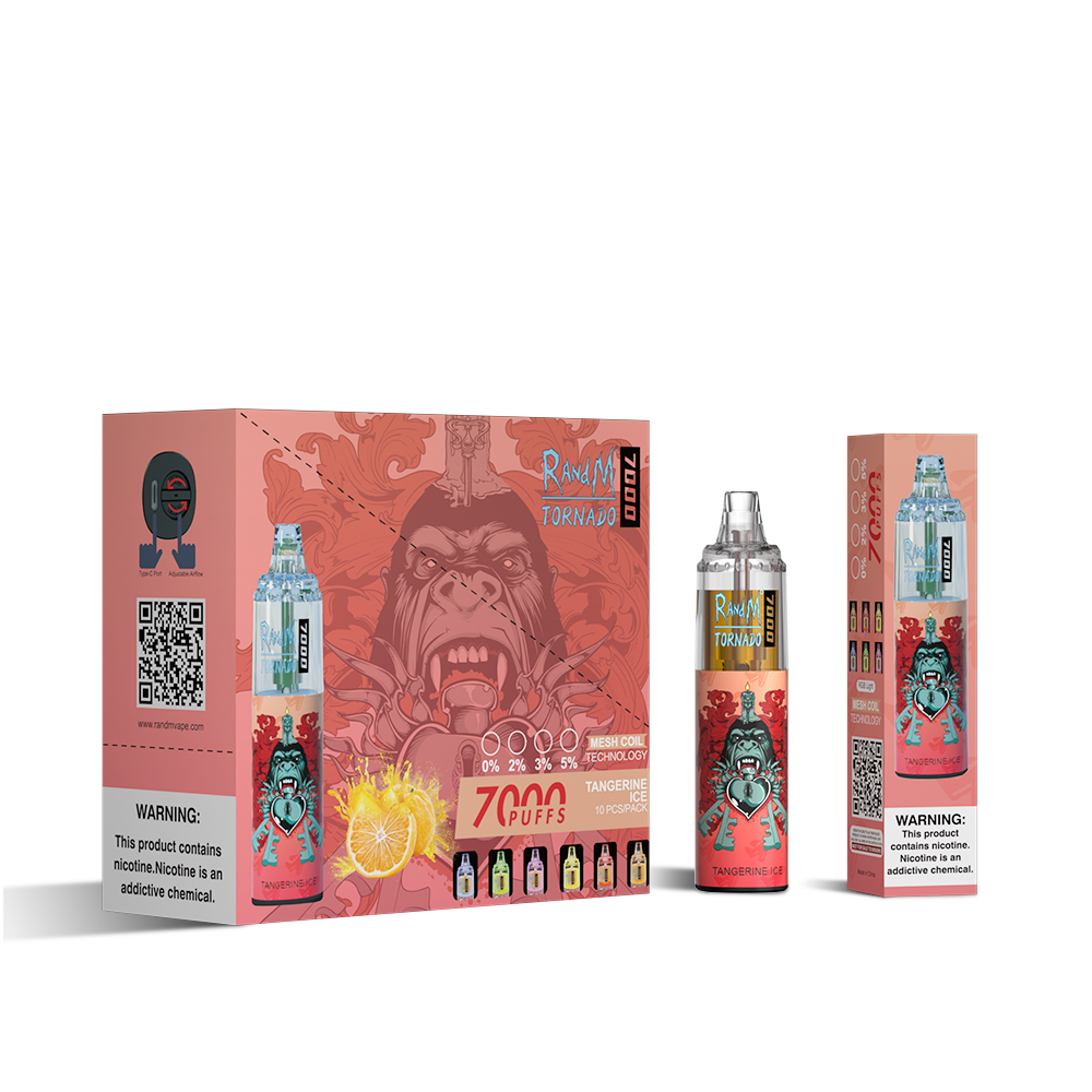 RAndM Tornado 7000 Box of 10 Disposable Vape