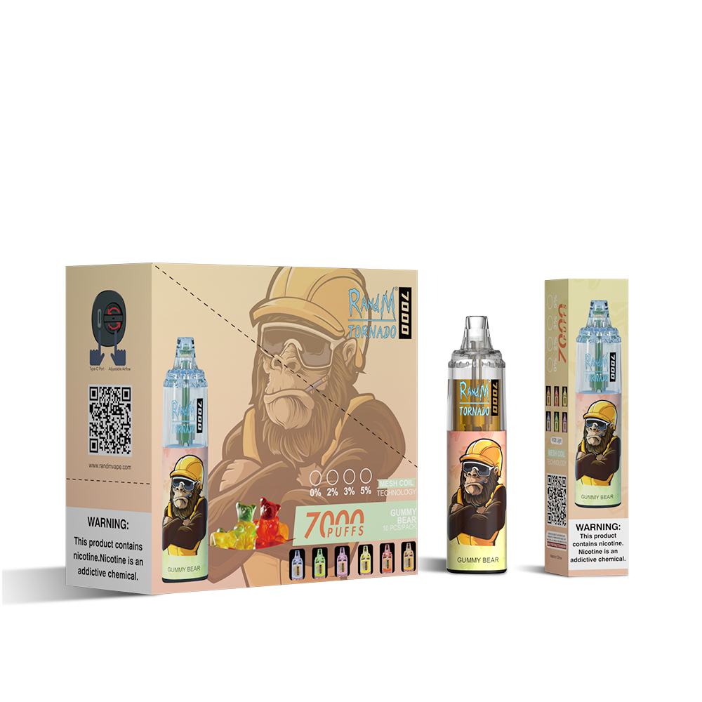 RAndM Tornado 7000 Box of 10 Disposable Vape