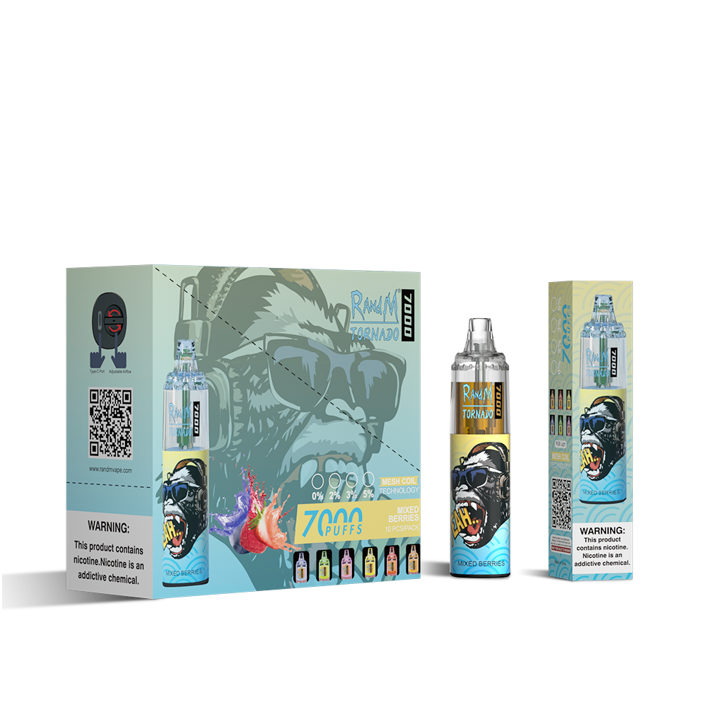 RAndM Tornado 7000 Box of 10 Disposable Vape
