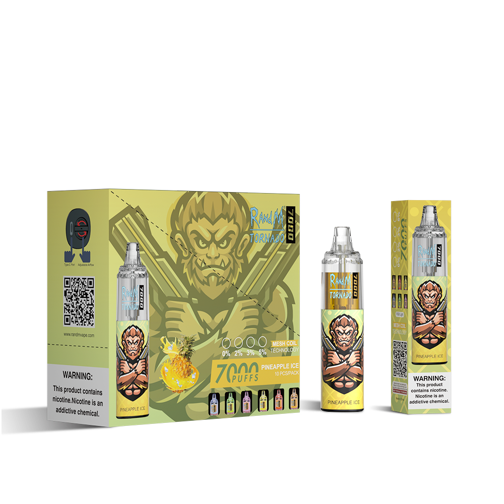 RAndM Tornado 7000 Box of 10 Disposable Vape