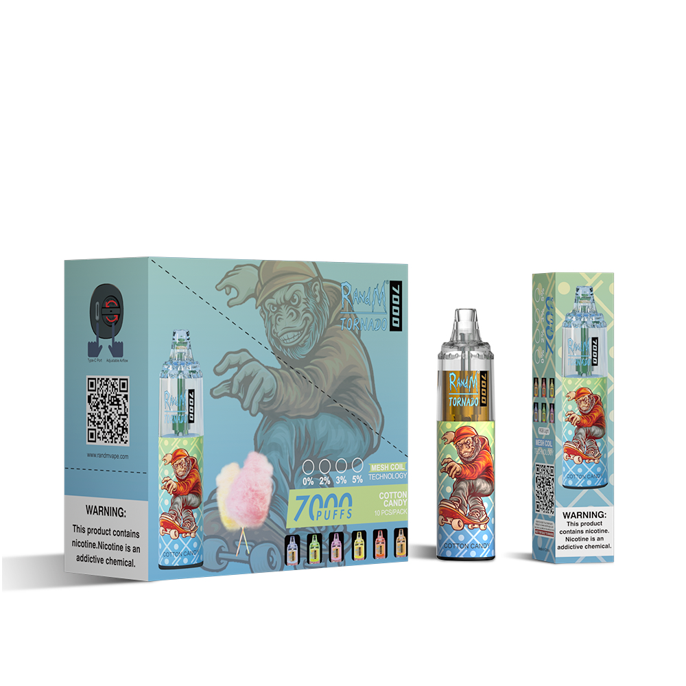RAndM Tornado 7000 Box of 10 Disposable Vape