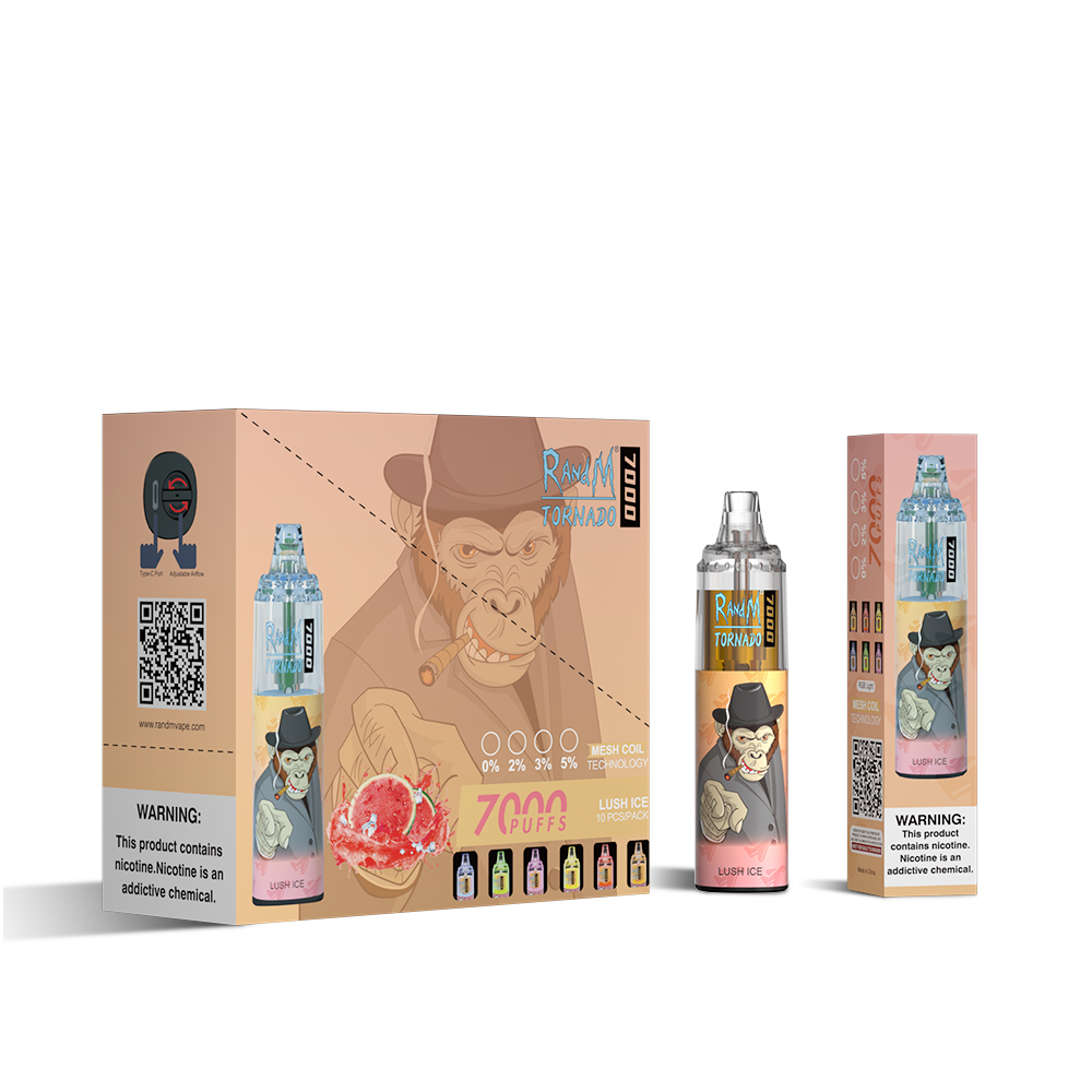 RAndM Tornado 7000 Box of 10 Disposable Vape