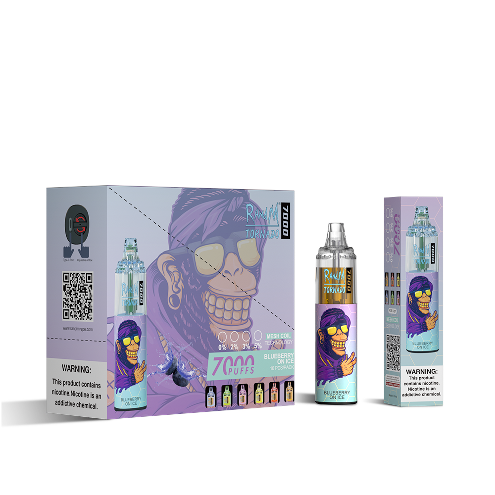 RAndM Tornado 7000 Box of 10 Disposable Vape