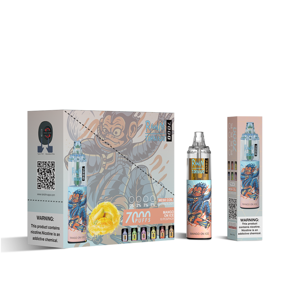 RAndM Tornado 7000 Box of 10 Disposable Vape