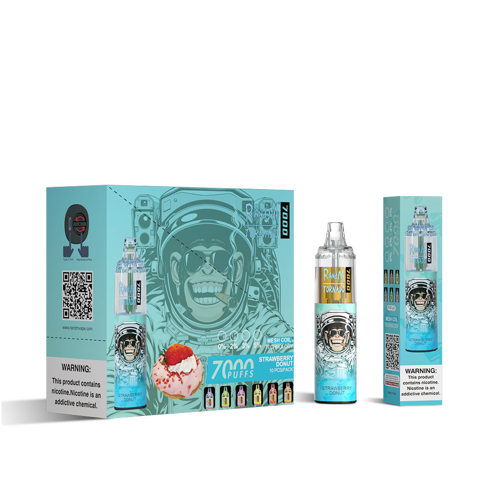 RAndM Tornado 7000 Box of 10 Disposable Vape