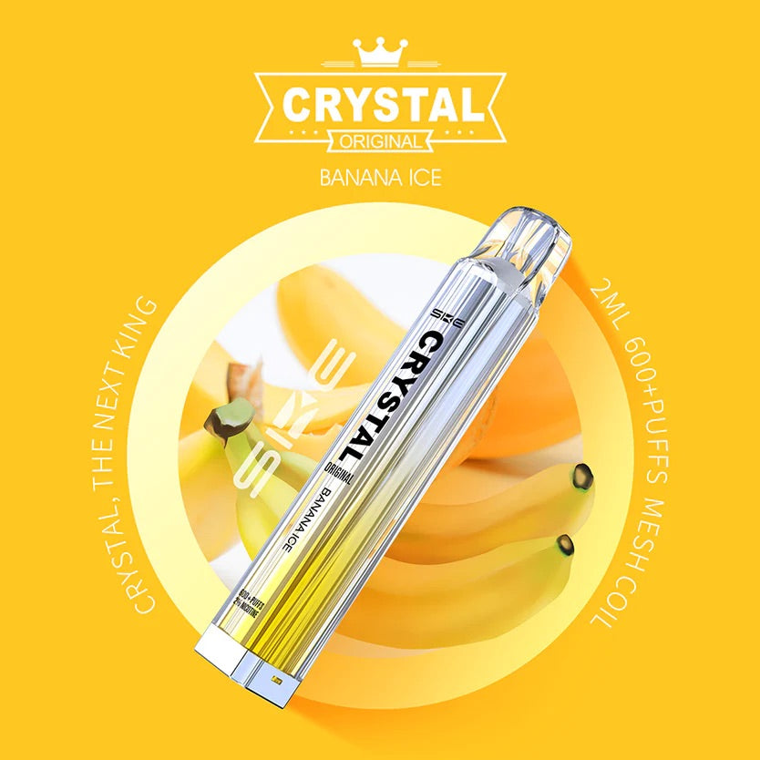 SKE Crystal Bar 600 Box of 10 Disposable Vape