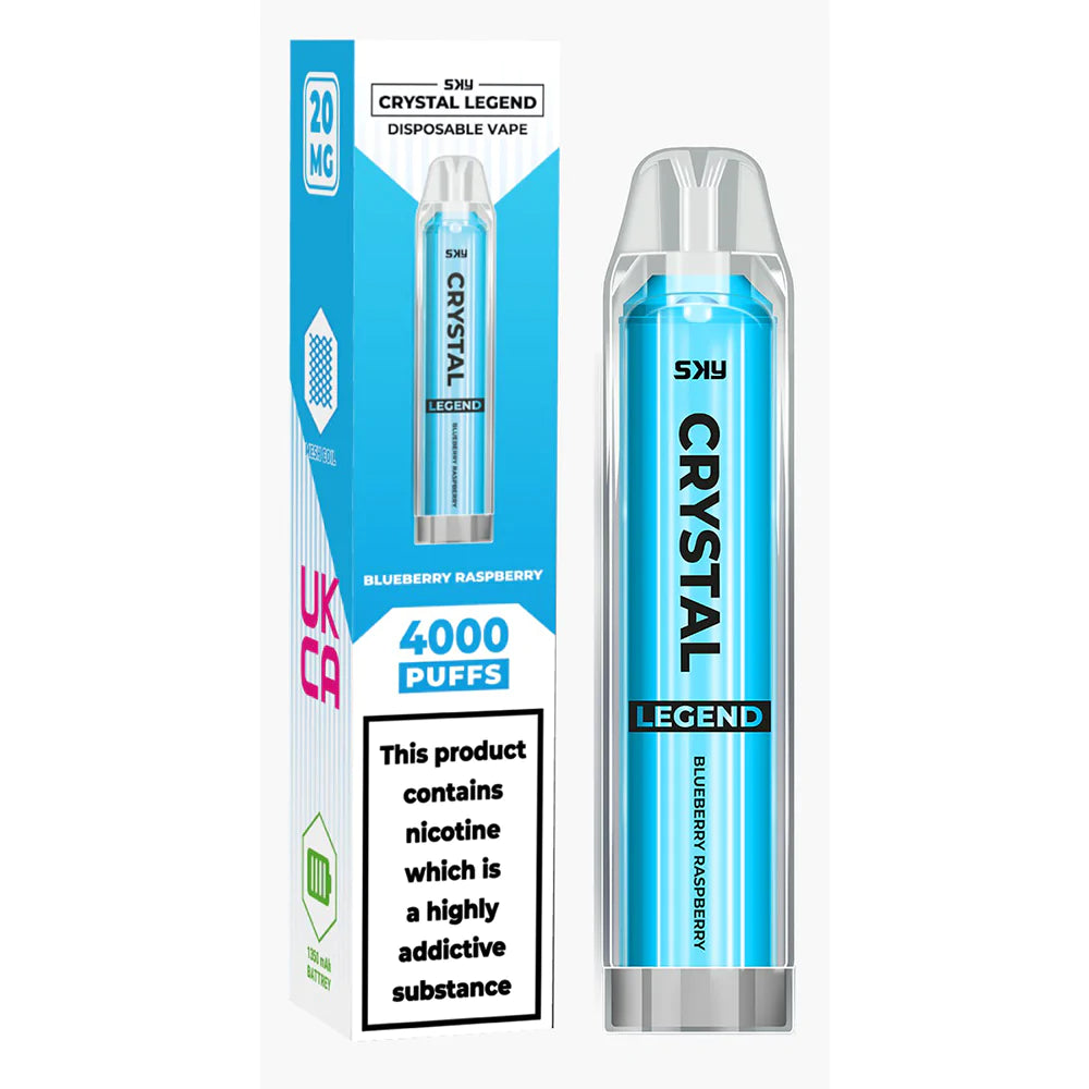 Crystal Legend 4000 Box of 10 Disposable Vape