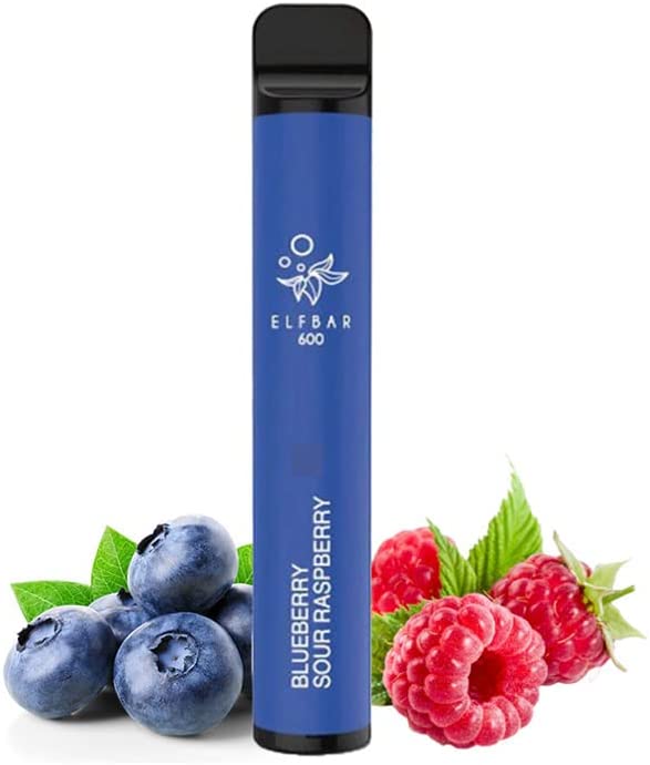 Elf Bar 600 Box of 10 Disposable Vape - 0% Nicotine