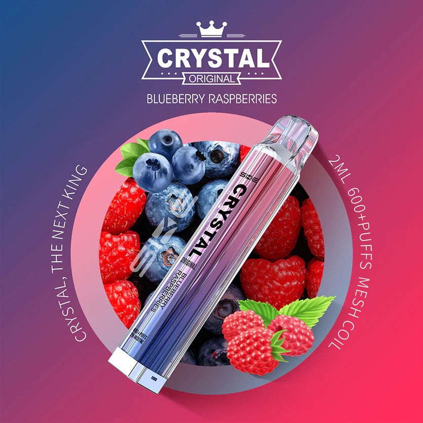 SKE Crystal Bar 600 Box of 10 Disposable Vape