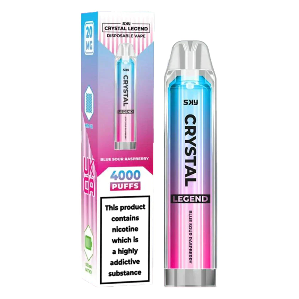 Crystal Legend 4000 Box of 10 Disposable Vape