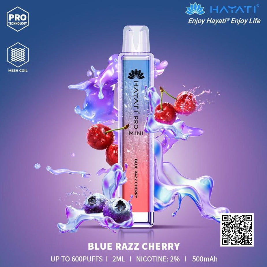 Hayati Pro Mini 600 Puffs (Box of 10)