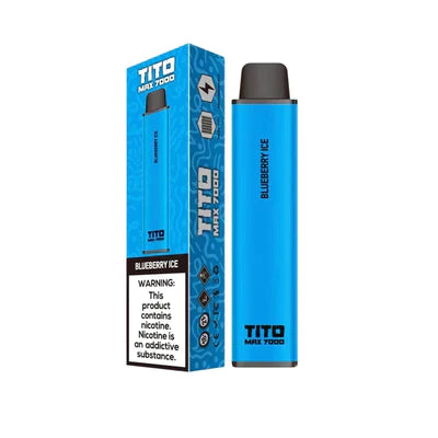 Tito Max 7000 Box of 10 Disposable Vape Pod Device