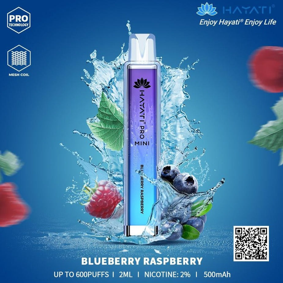 Hayati Pro Mini 600 Puffs (Box of 10)