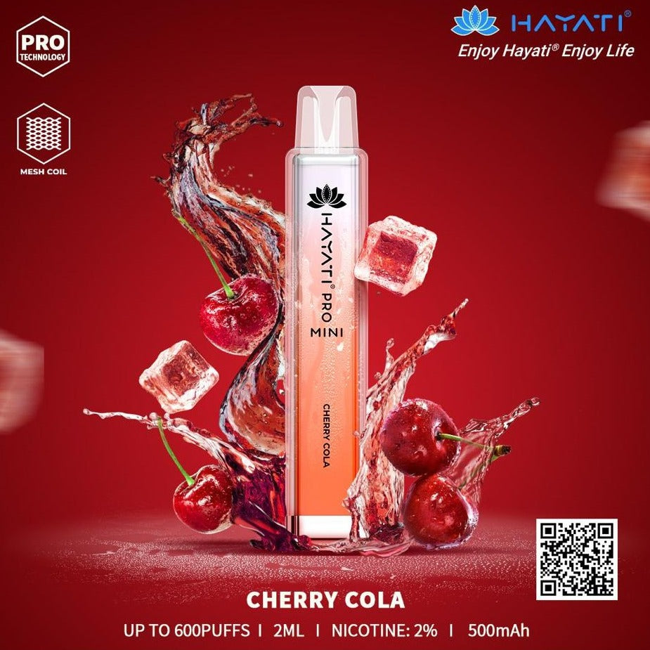 Hayati Pro Mini 600 Puffs (Box of 10)