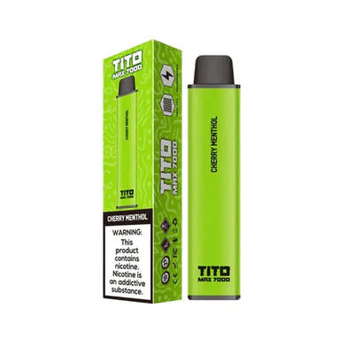 Tito Max 7000 Box of 10 Disposable Vape Pod Device