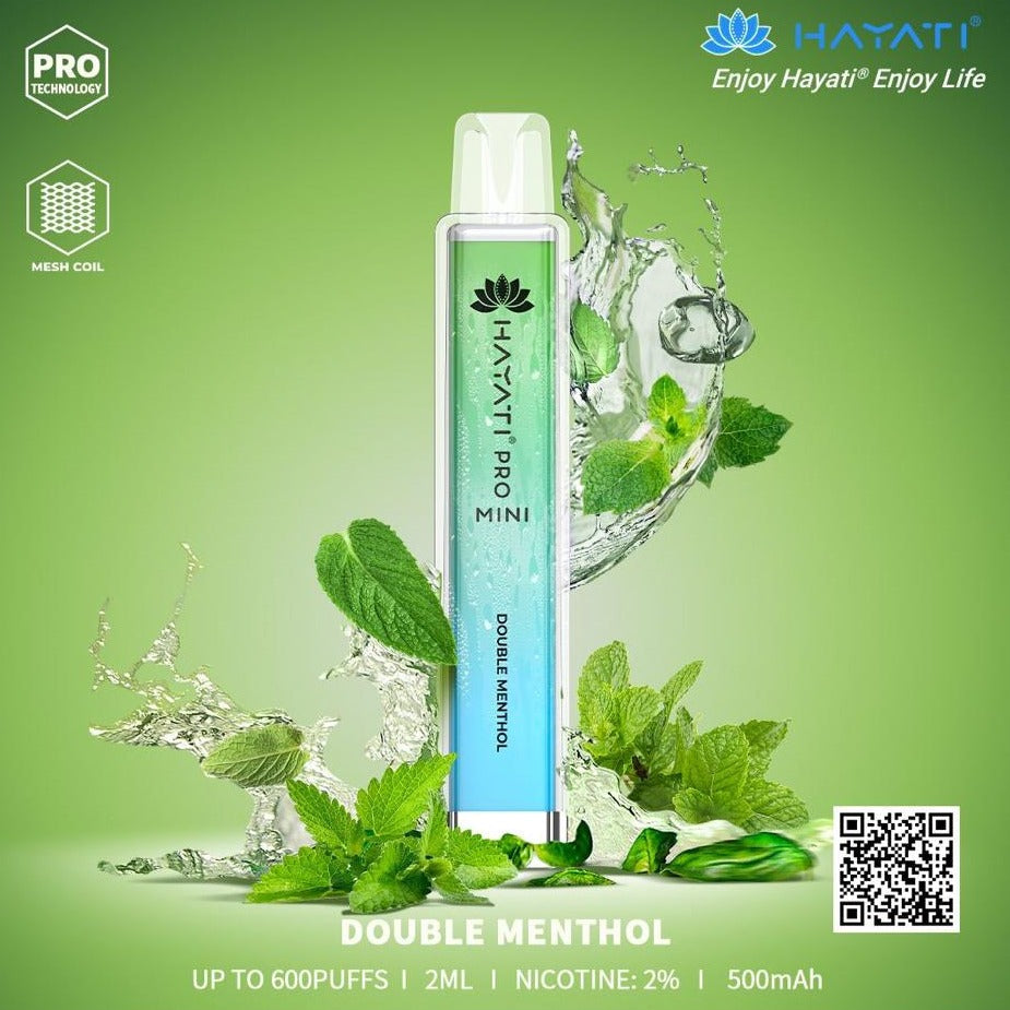 Hayati Pro Mini 600 Puffs (Box of 10)