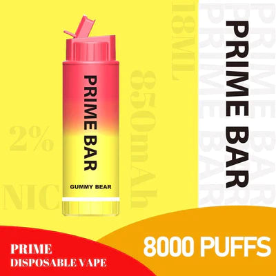 Prime Bar 8000 Box of 10 Disposable Vape