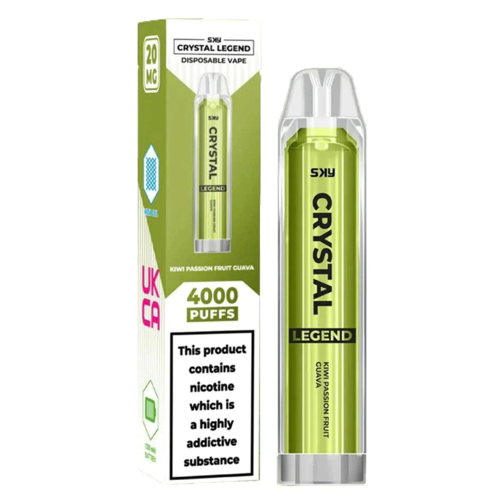 Crystal Legend 4000 Box of 10 Disposable Vape