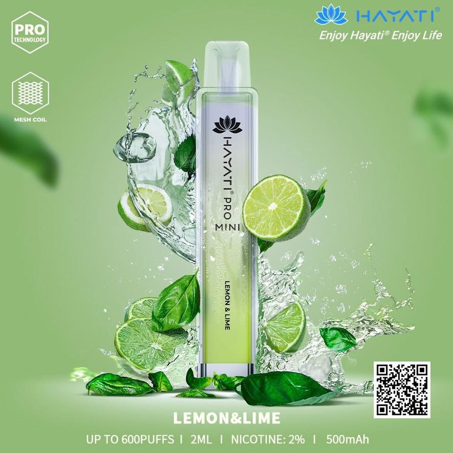 Hayati Pro Mini 600 Puffs (Box of 10)