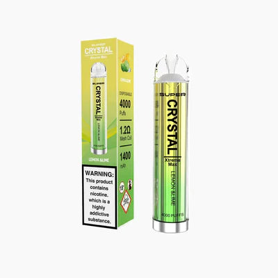 Super Crystal Xtreme Max 4000 Box of 10 Disposable Vape