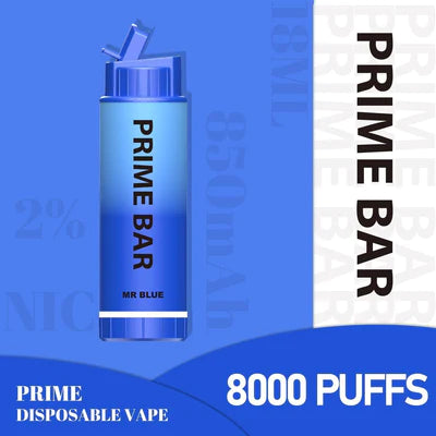 Prime Bar 8000 Box of 10 Disposable Vape